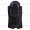Mens Removable Fleece Hoodie Sleeveless Black Denim Jacket