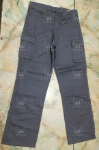 Mens Multi Pockets Twill Zean Motorcycle Trousers with Aramid Fiber Lining and Body Protectors