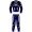 Masters 2 Piece Leather Motorcycle Racing Suit ML-7300T - Blue