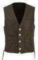 Mens Motorcycle Leather Vest ML 7254