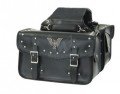 Leather Motorcycle Saddle Bag ML-7879