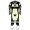 Masters 1 Piece Leather Motorcycle Racing Suit - White/Yellow