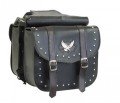Leather Motorcycle Saddle Bag ML-7883