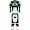 Masters 2 Piece Leather Motorcycle Racing Suit ML-7300T - White/Green