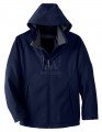 Mens Hooded Softshell Jackets ML-6010