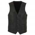 Mens Motorcycle Leather Vest ML 7250