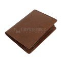 Mens Brown Genuine Leather Wallet