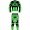 Masters 2 Piece Leather Motorcycle Racing Suit ML-7300T - Green