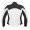 Women Pro Series Motorcycle Racing Jacket ML 7112 - Black/White