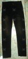 Mens Straight Black Aramid Fiber Lining Motorcycle Jeans with CE Body Protectors